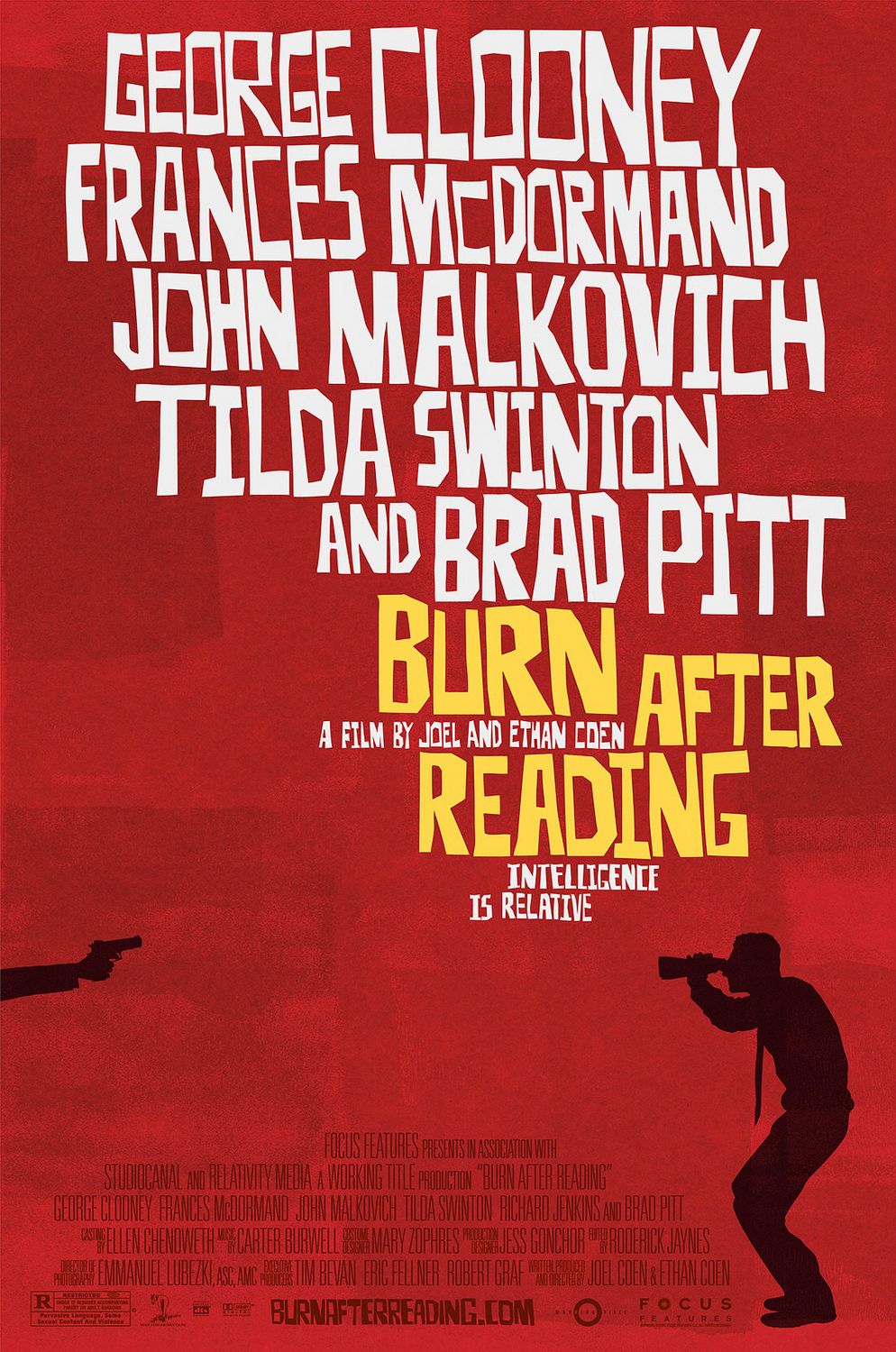 Cover van Burn After Reading